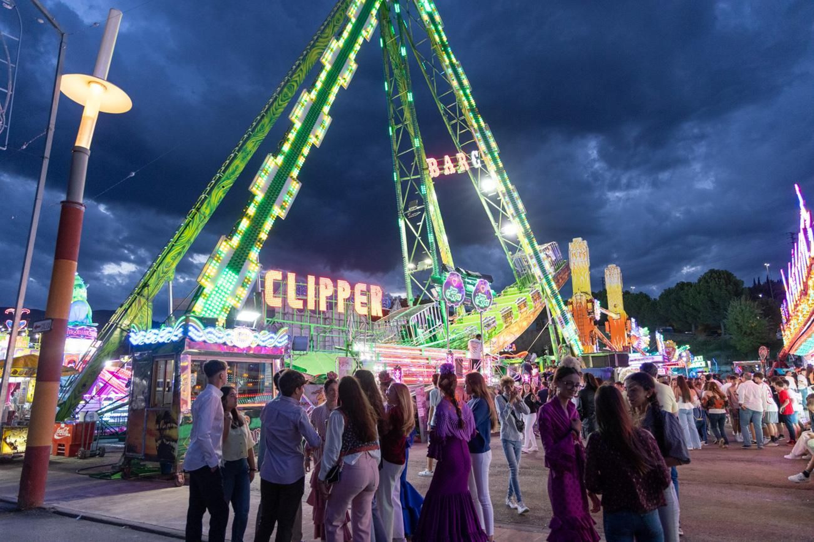 Así disfrutan los jiennenses de feria de San Lucas