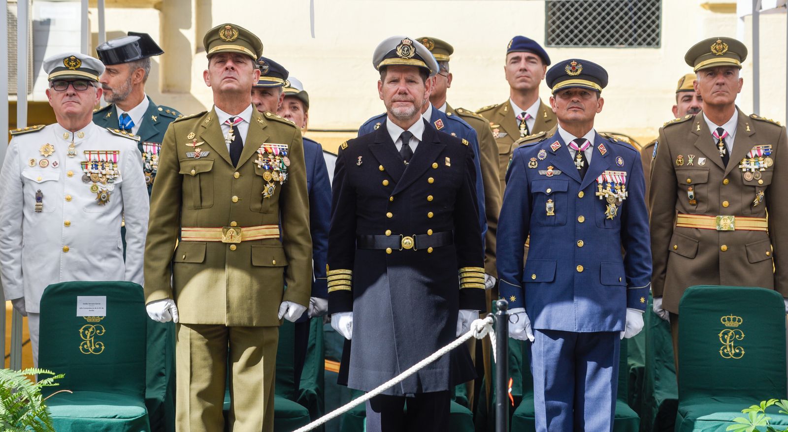 Imágenes del acto del día del Pilar de la Guardia Civil