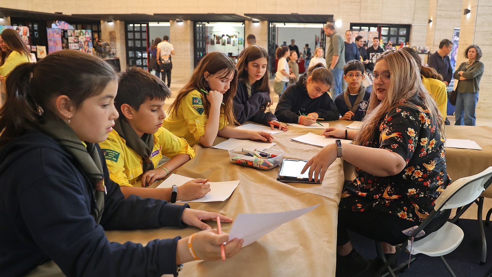 Talleres en el Chocómic 19.