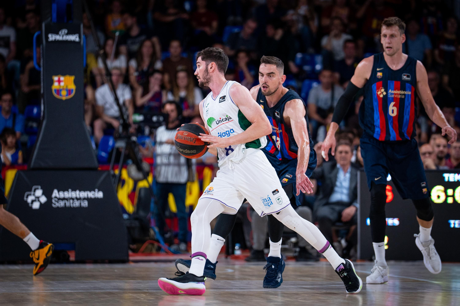 El Barcelona-Unicaja, play off de semifinales de ACB, en fotos