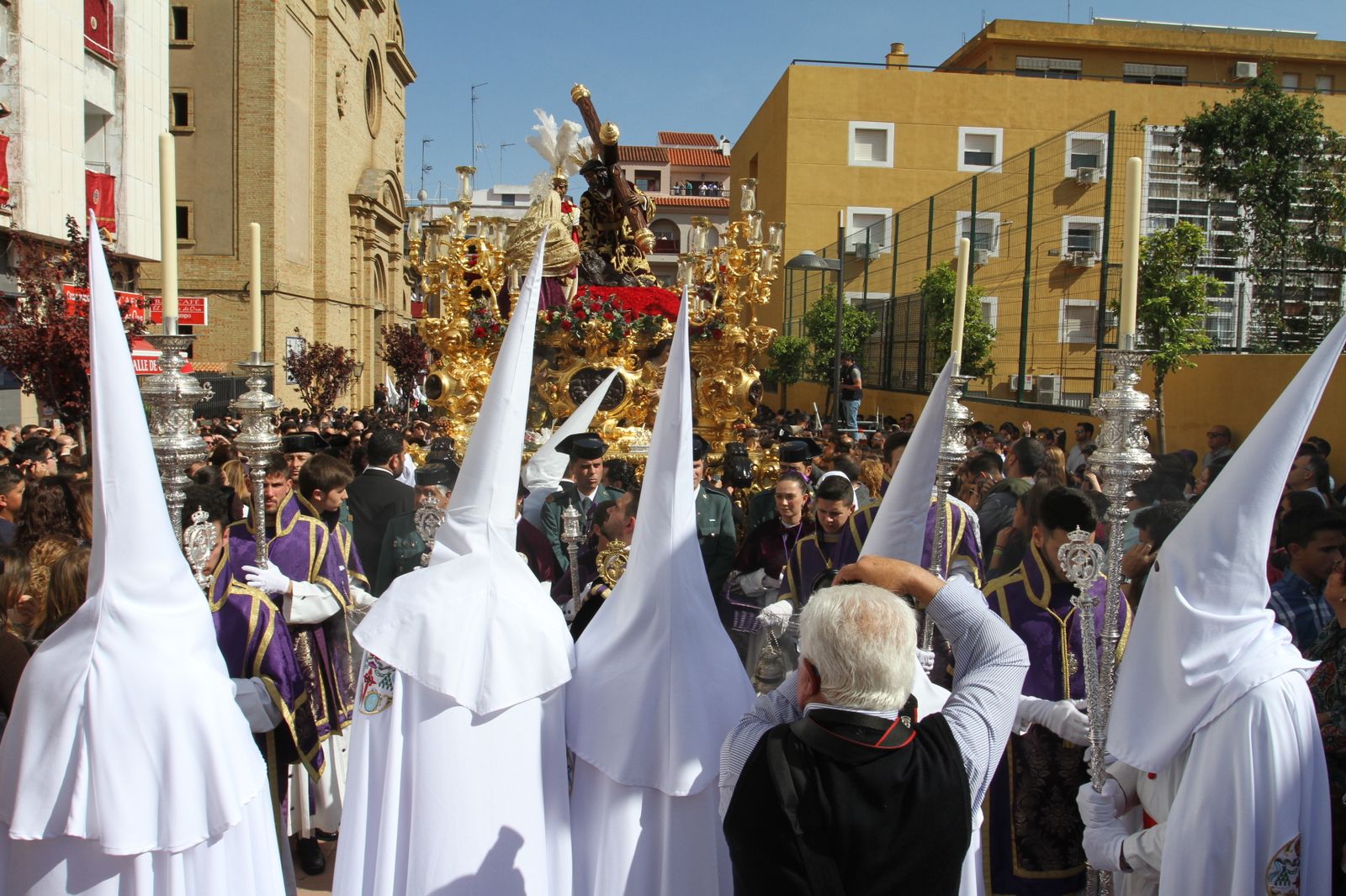 Imágenes de las Tres Caídas. Lunes Santo.