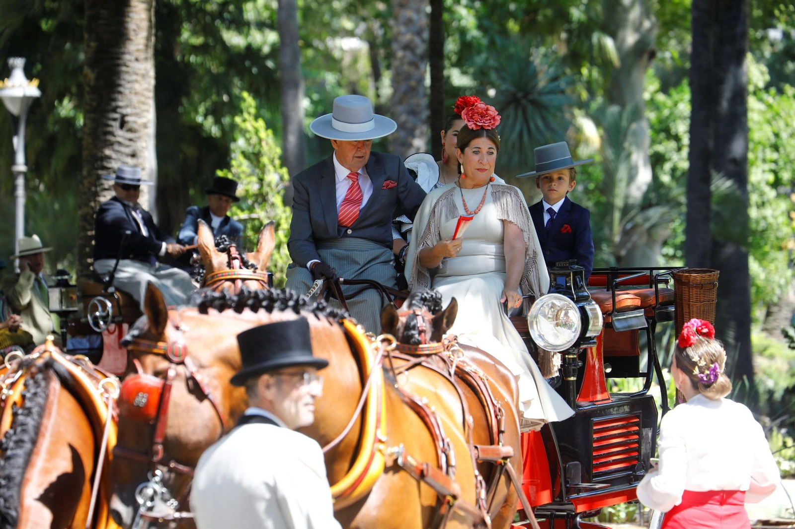 La exhibición de carruajes de tradición Nuestra Señora de la Salud, en imágenes