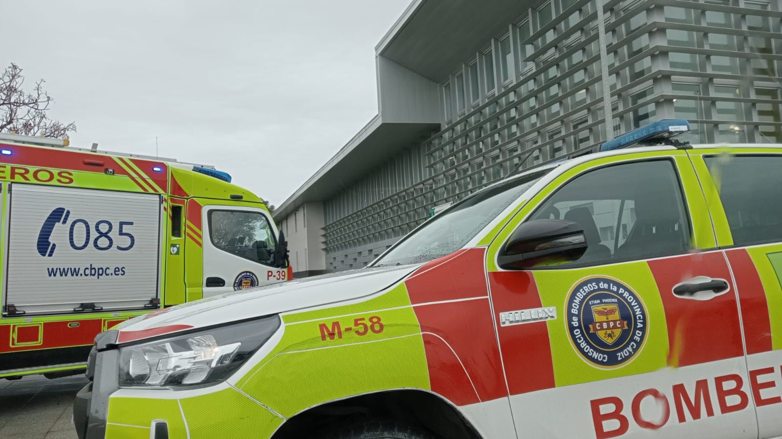 Otra de las incidencias ha tenido lugar en el centro de salud Ángel Salvatierra.