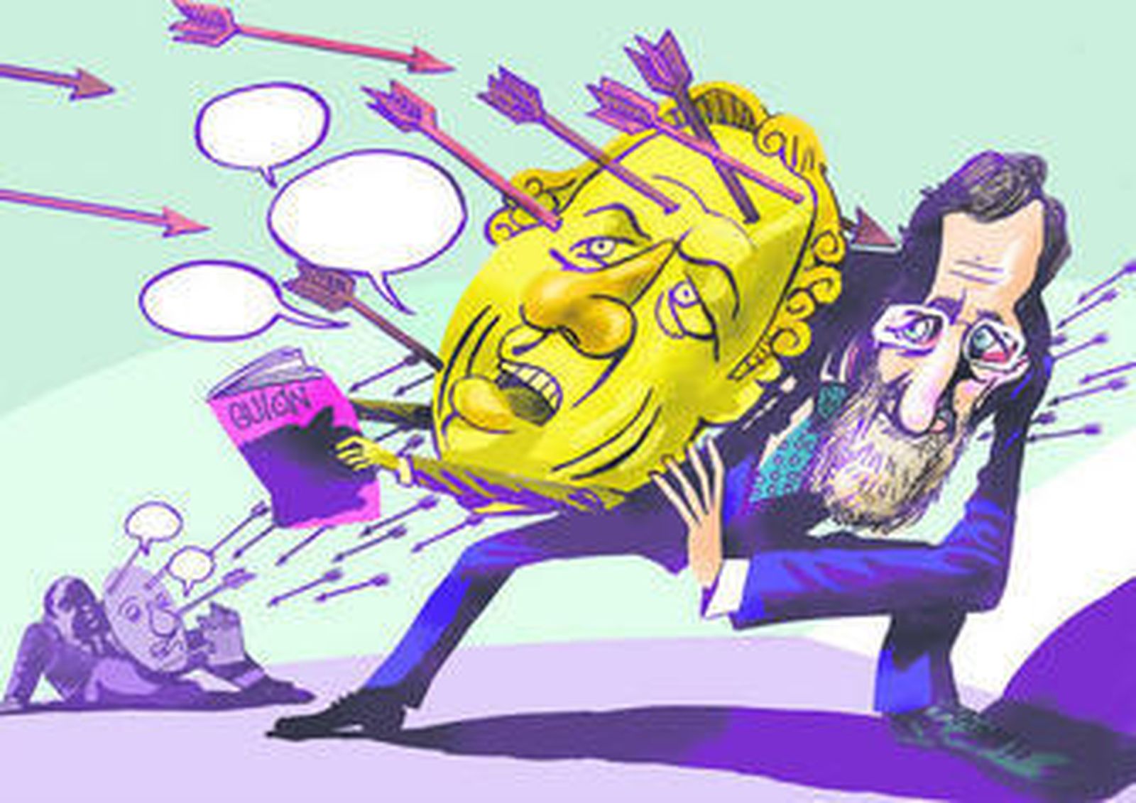 El duro trabajo del comedor de marrones