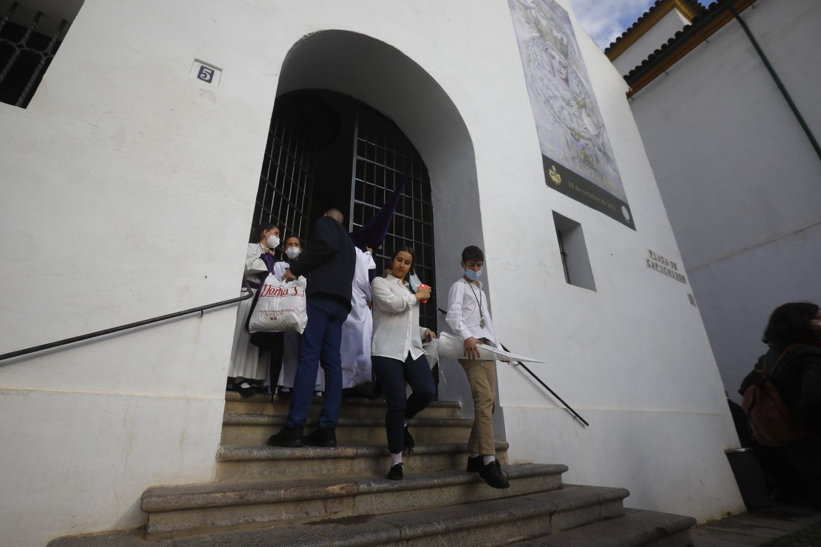 La Hermandad de la Sangre de Córdoba suspende su procesión, en imágenes