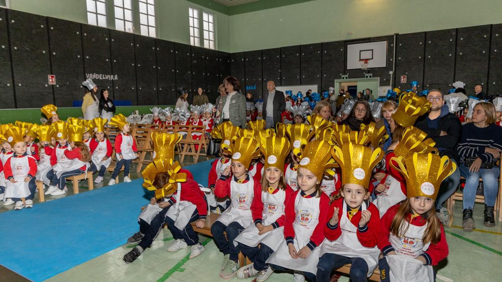 'Pequeños Chefs' la actividad que los chefs estrella Michelin realizan con el alumnado del Colegio Santa María de Los Apóstoles