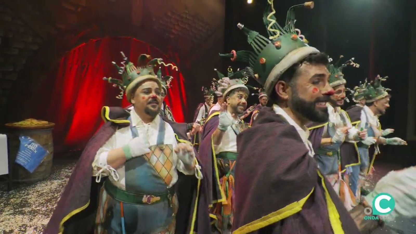 Comparsa, Los del escondite - Preliminares