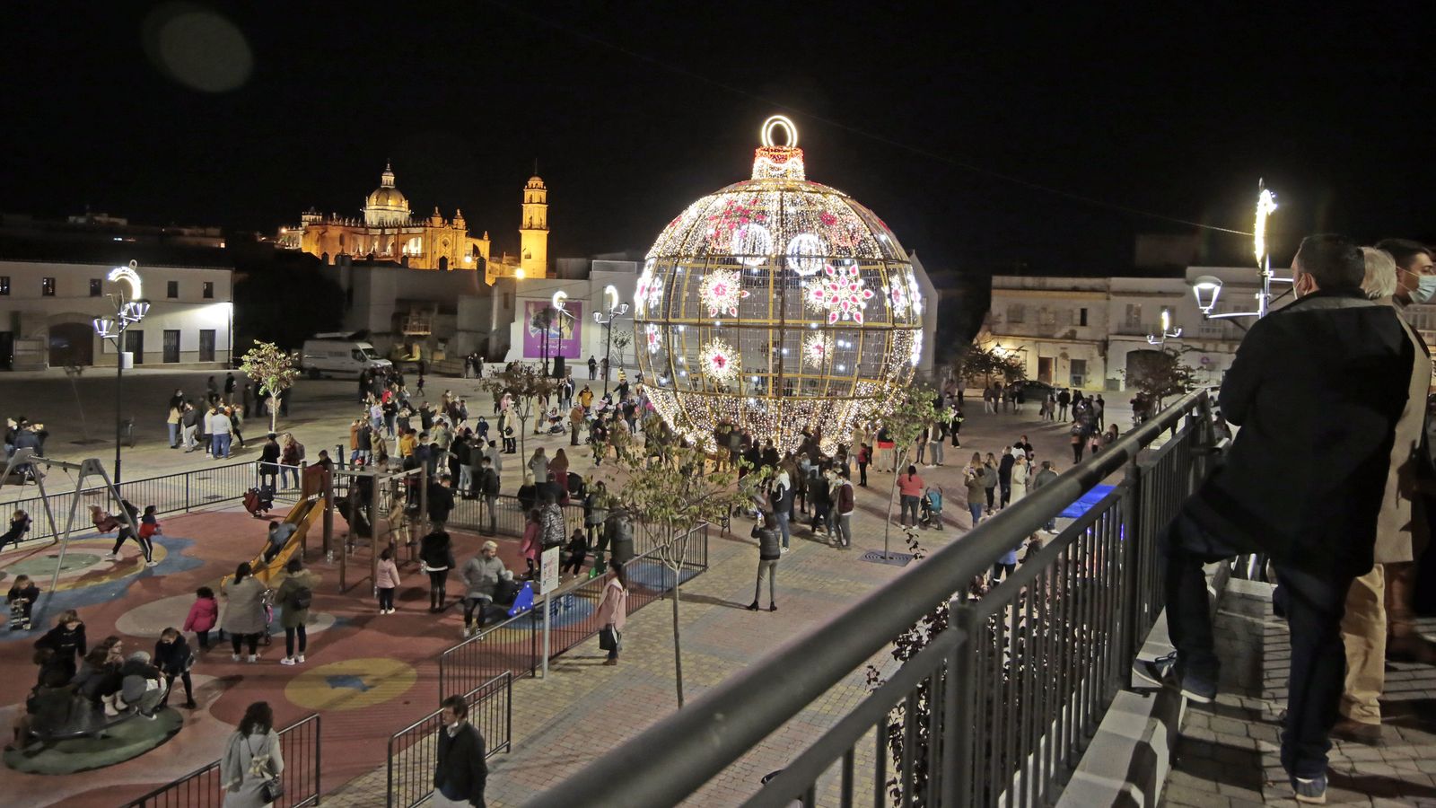 Jerez inaugura su alumbrado navideño