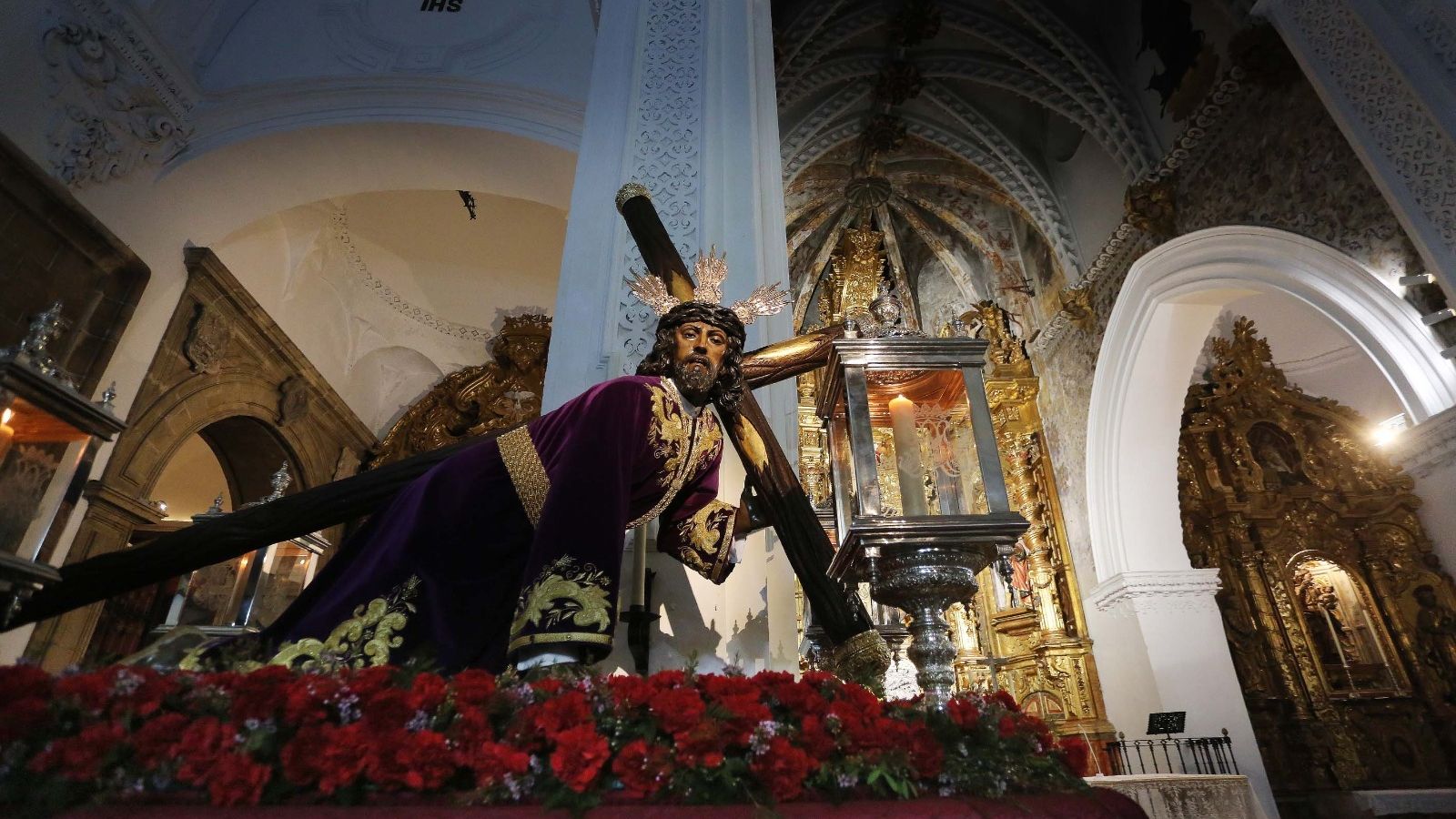 Nuestro Padre Jesús de la Salud en sus Tres Caídas en San Lucas.