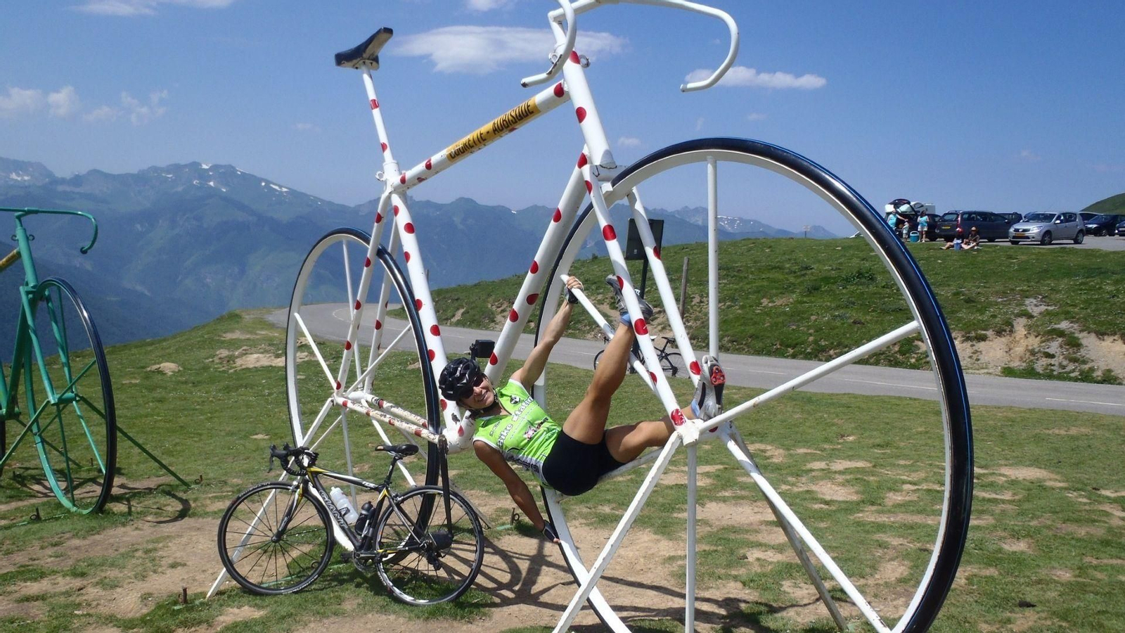 En el puerto de montaña Aubisque, Pirineos Atlánticos