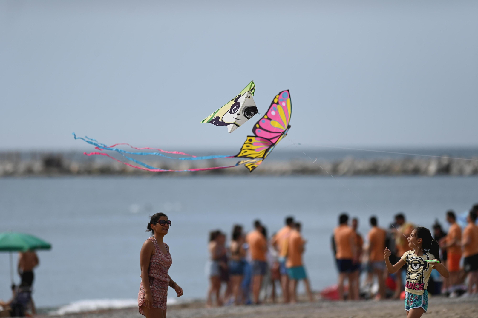 Las imágenes del Festival Internacional de Cometas en las playas de Málaga