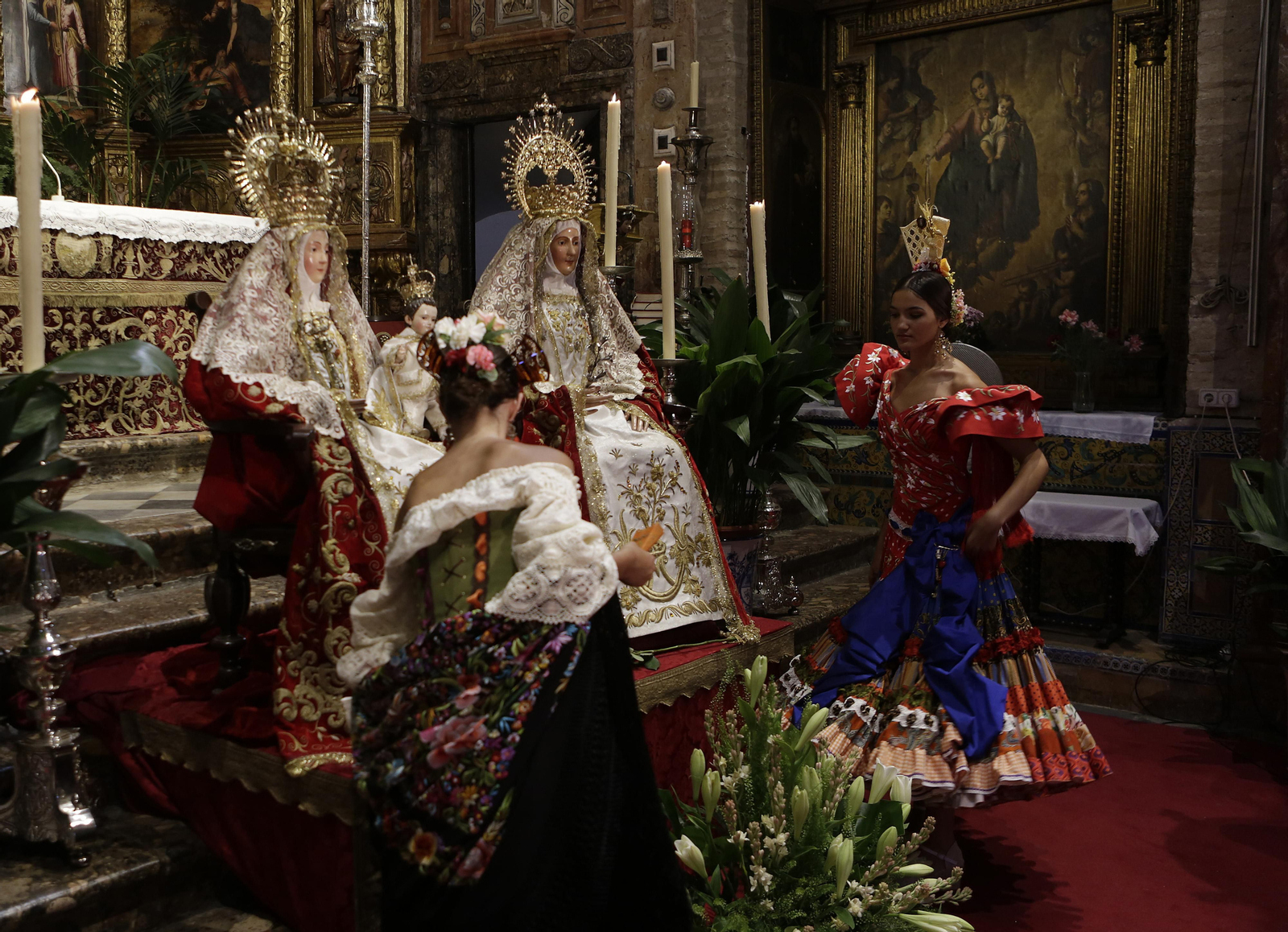 Moda flamenca para la Velá de Santa Ana
