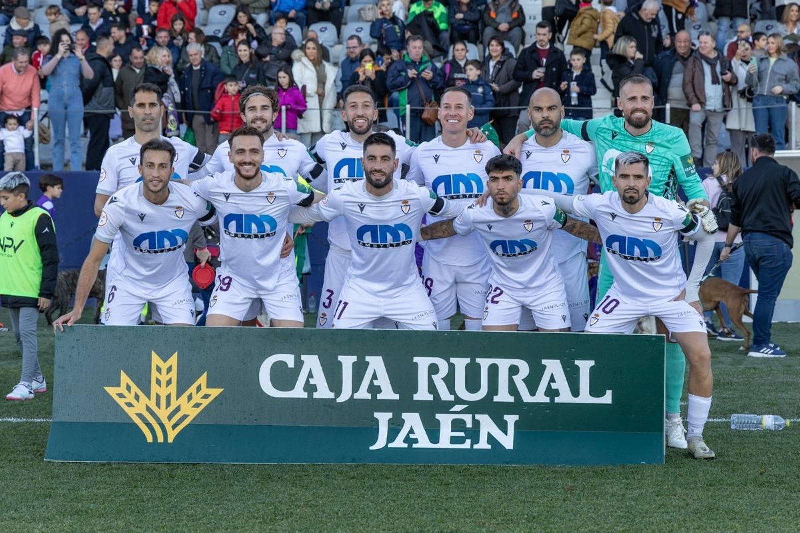 Alineación inicial del Real Jaén ante el CD Torreperogil.