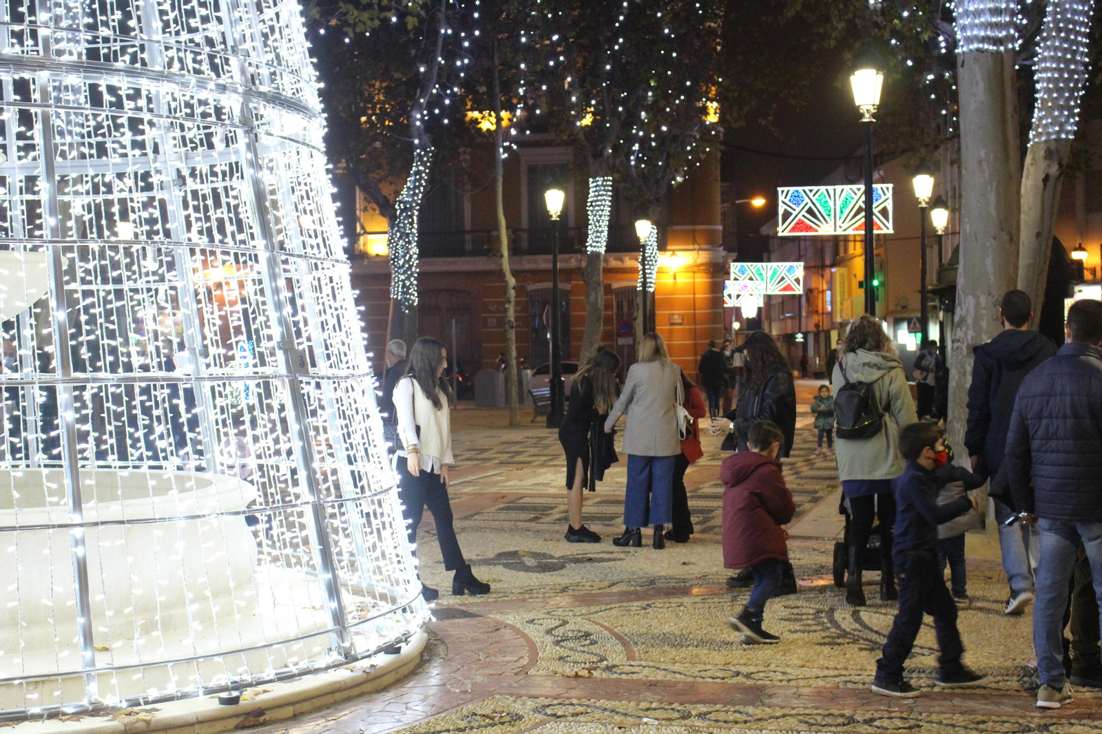 El alumbrado de Navidad de Lucena, en fotografías