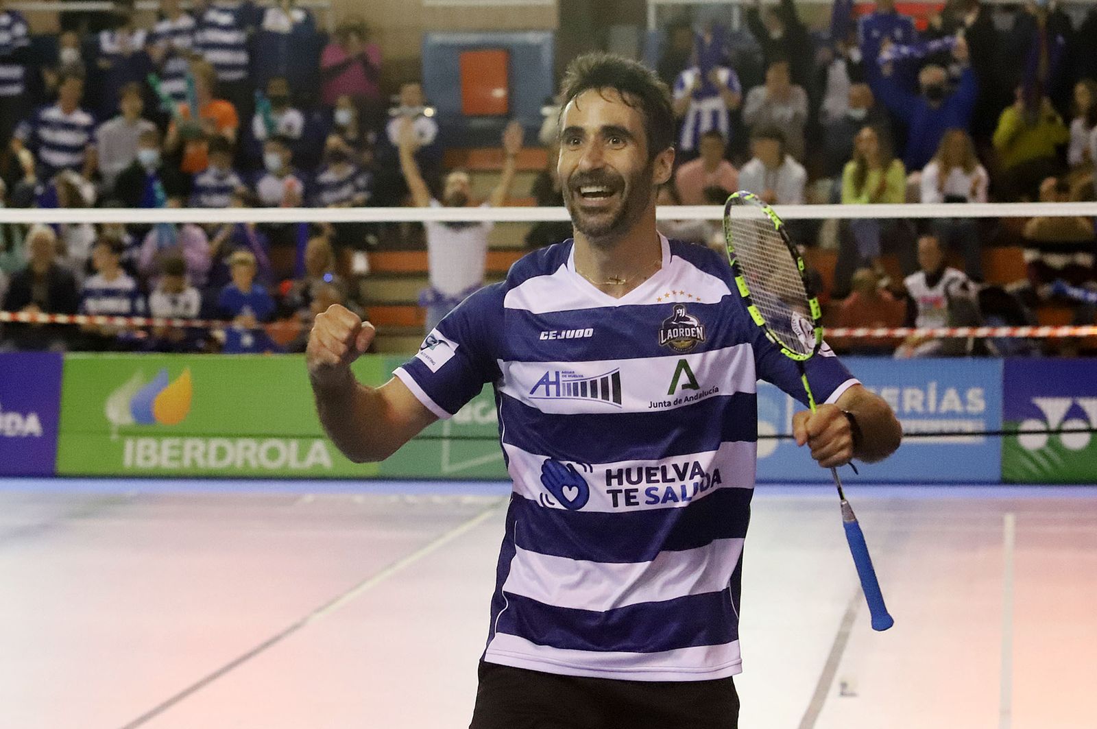 Pablo Abián, volantista del CB IES La Orden de Huelva.