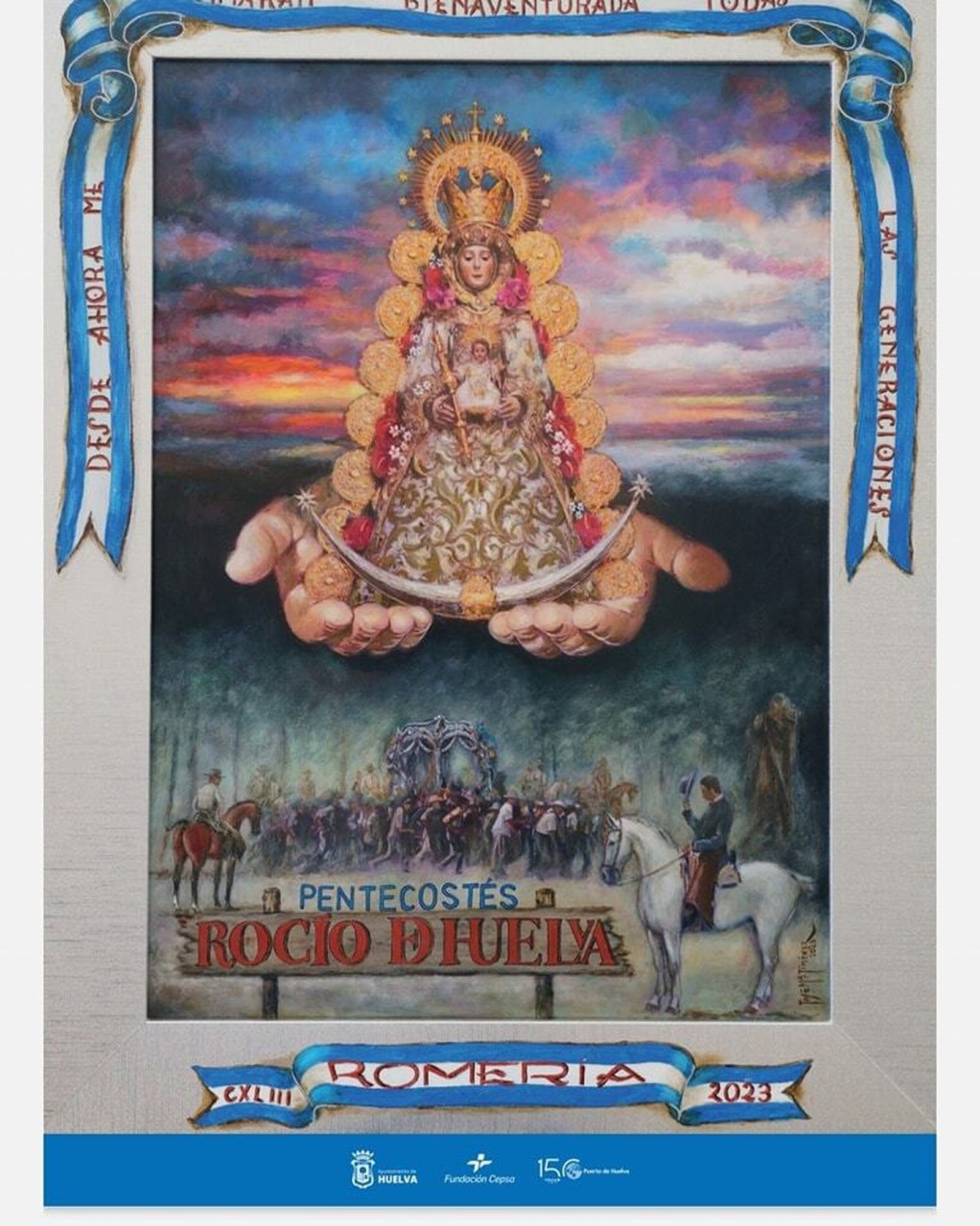 Cartel anunciador de la Romería 2023.