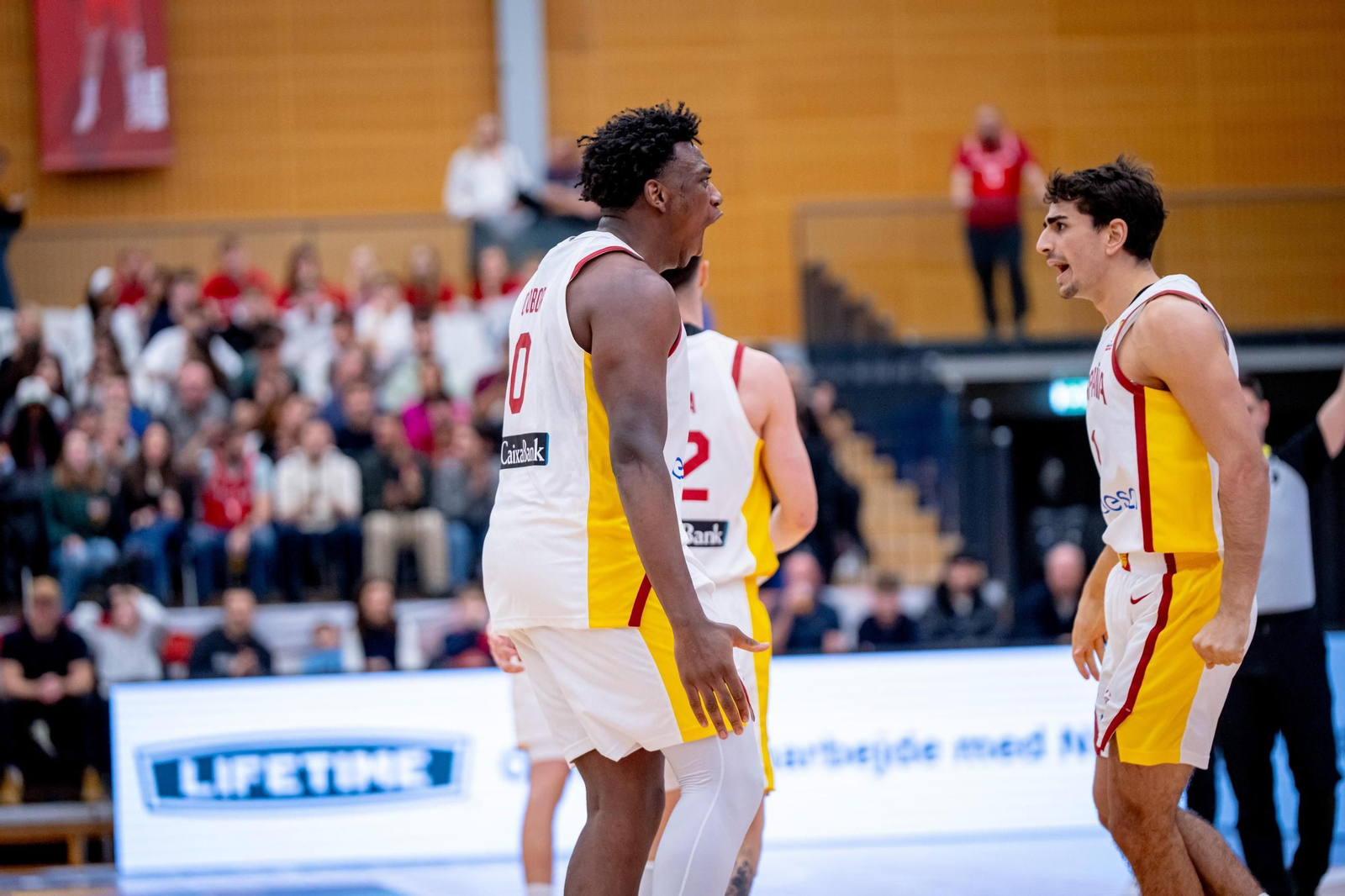 Las mejores fotos del Dinamarca-España de baloncesto