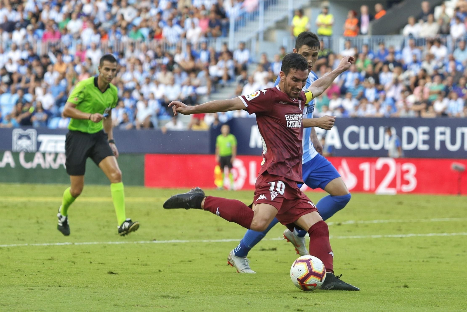 El Málaga CF-Córdoba CF, en imágenes