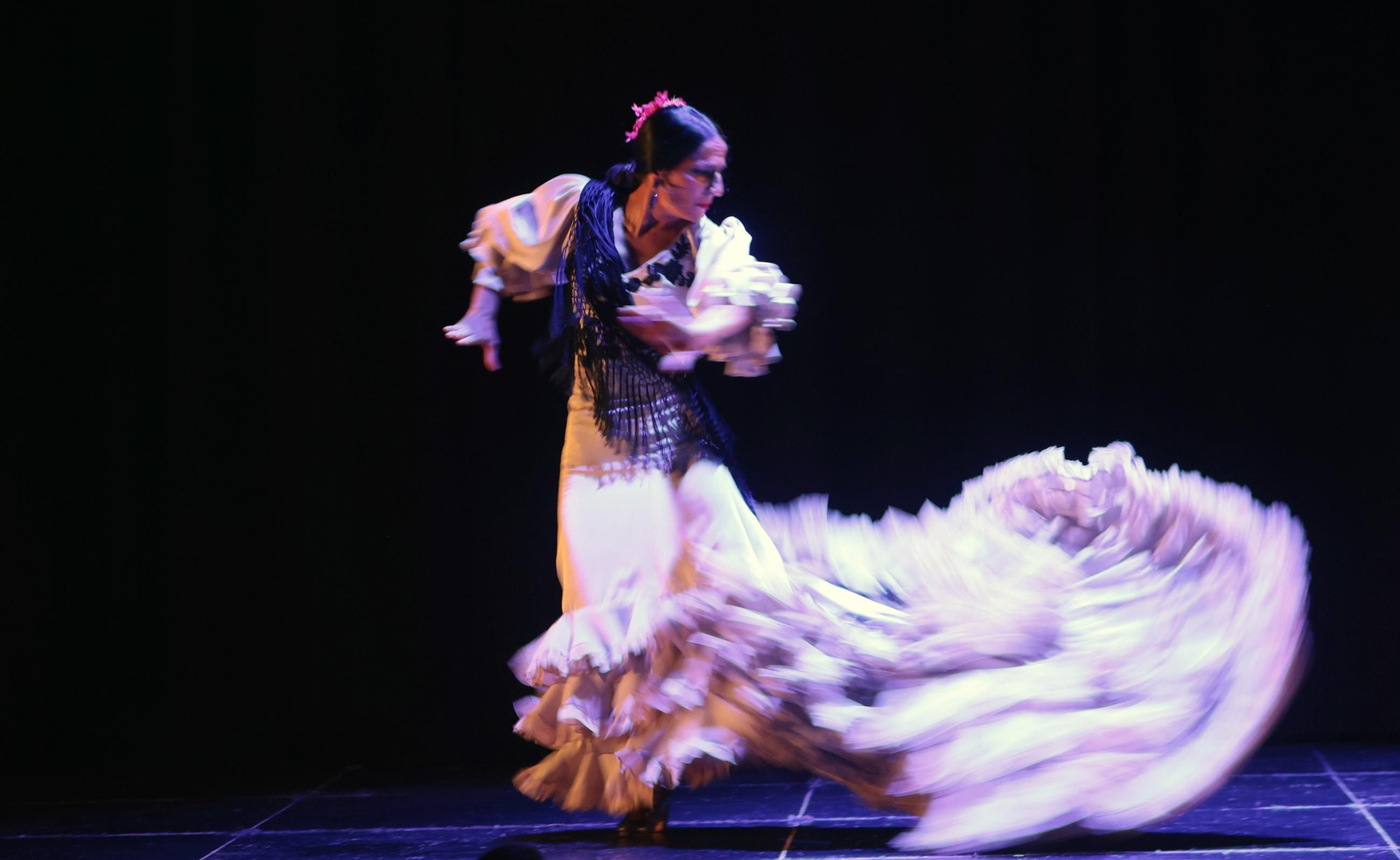 Mercedes Ruiz y Santiago Lara, en Teatro Cajasol de Jerez
