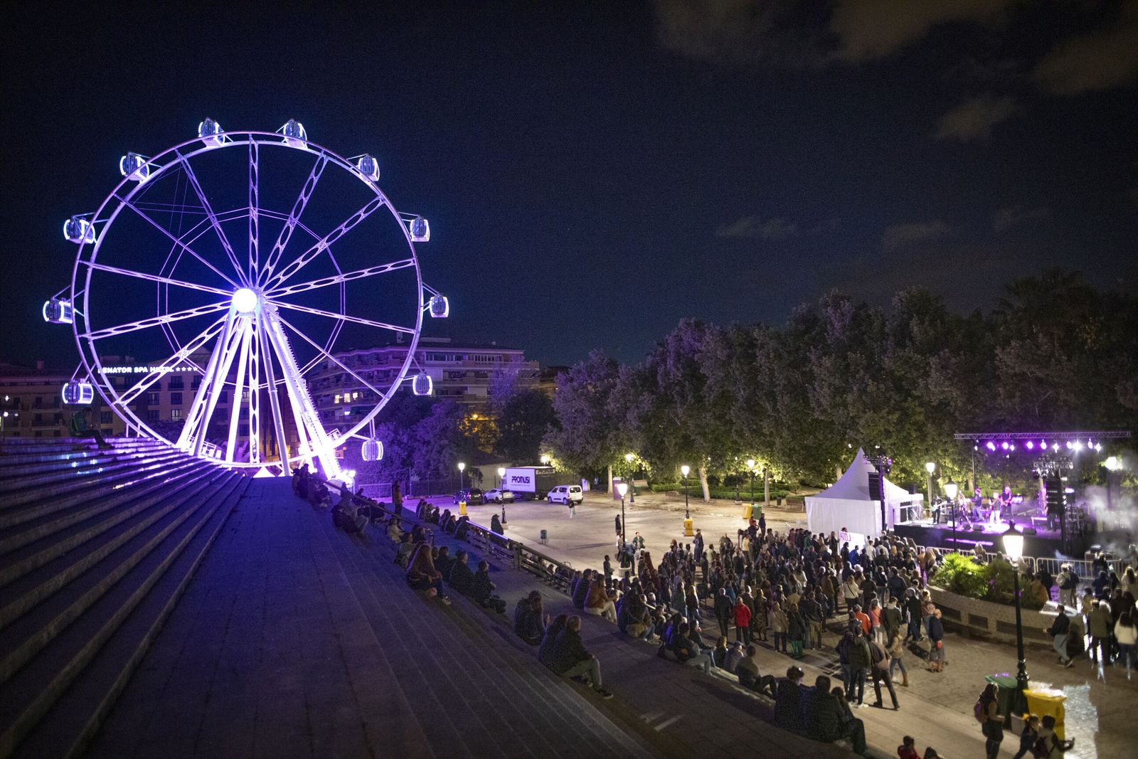 La Noche en Blanco de Granada, en imágenes