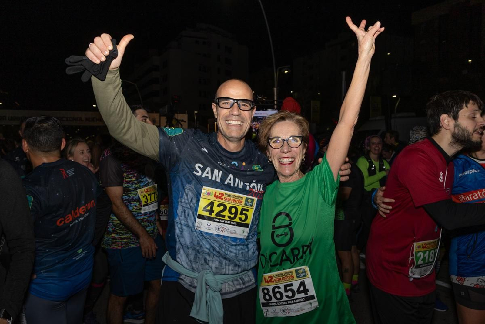 En imágenes: búscate en tu llegada a meta de la Carrera de San Antón 2025 (8)