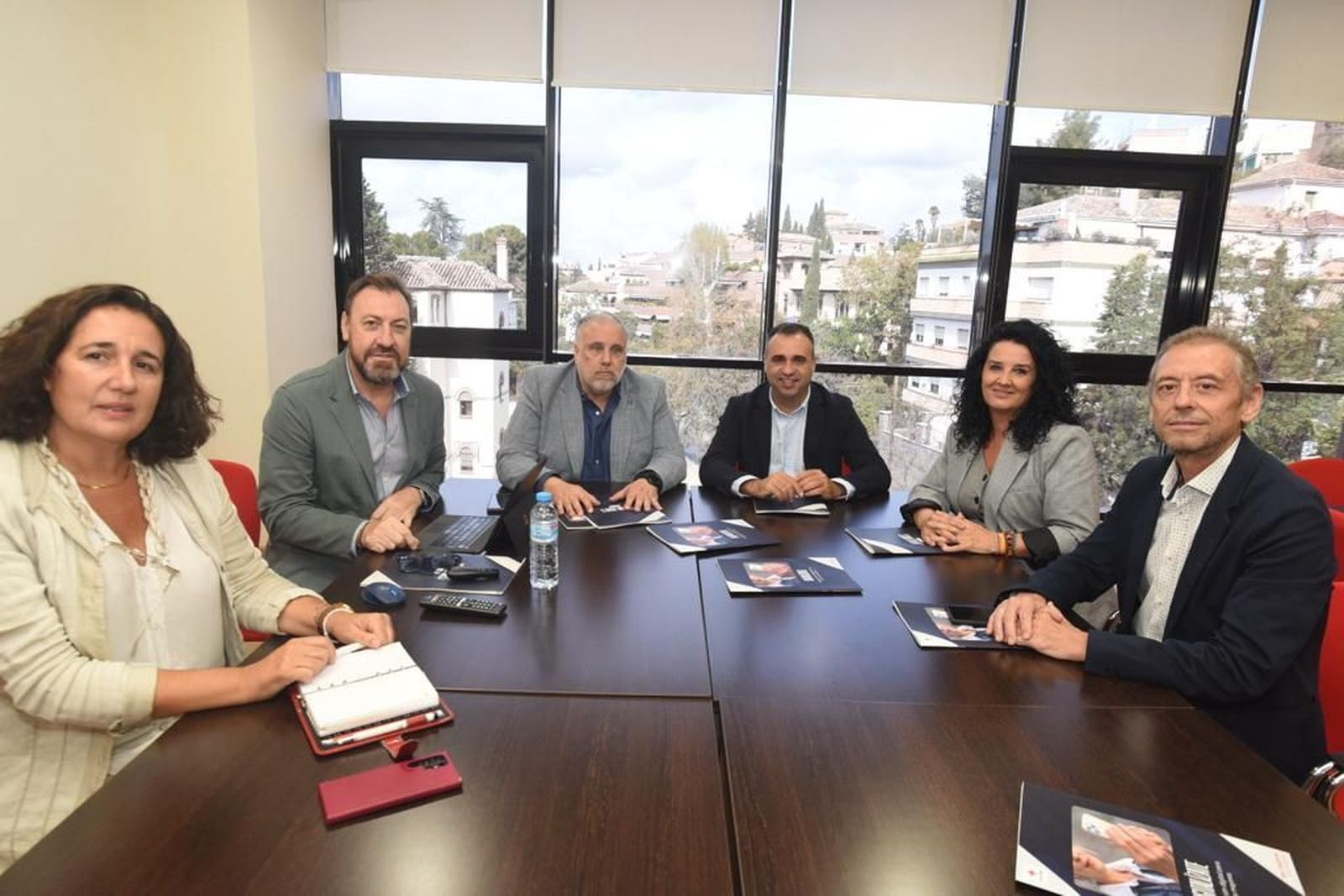 Reunión entre Cruz Roja y Diputación.