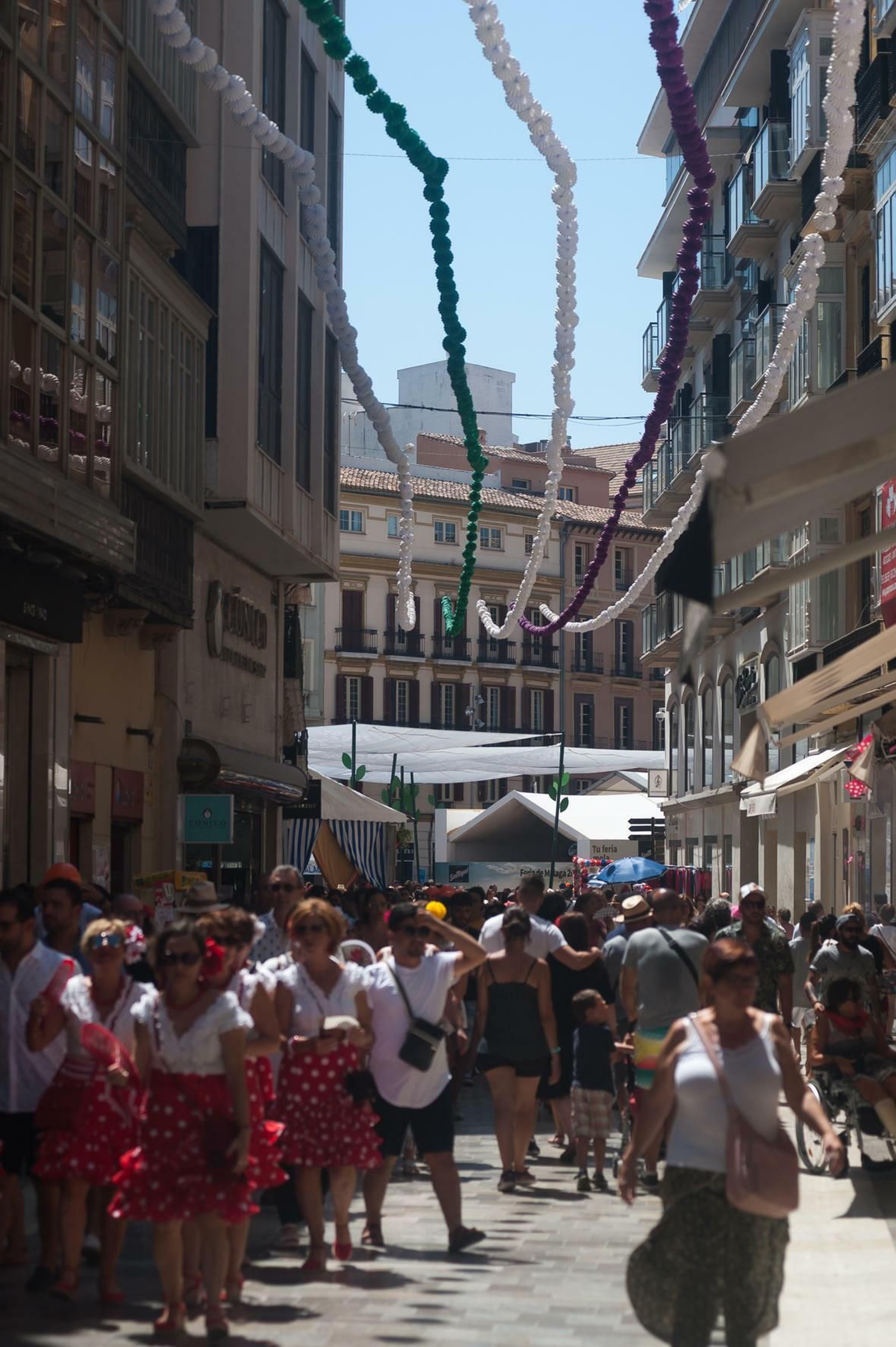La Feria de Málaga del Centro de este jueves, en fotos