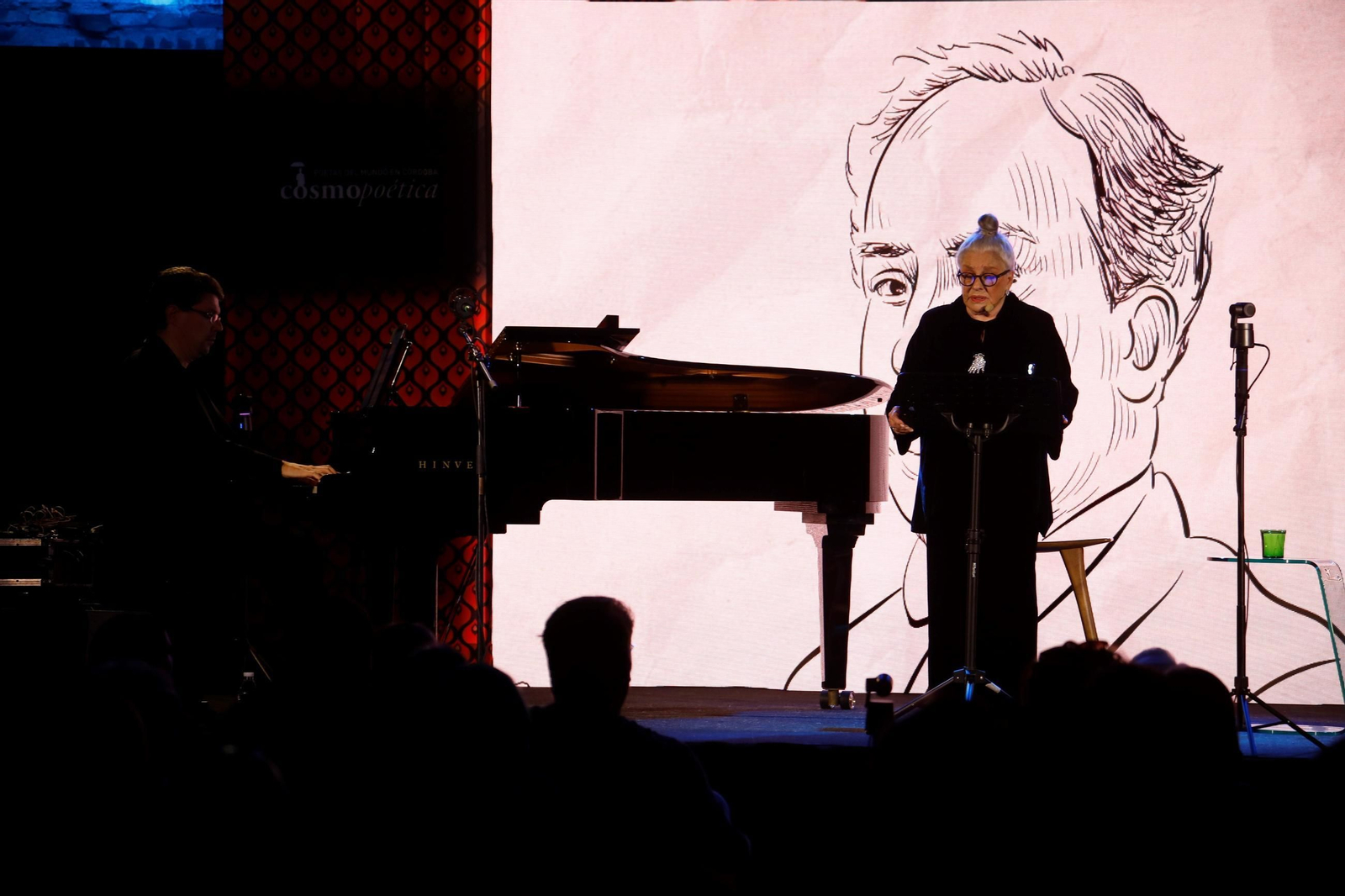 El homenaje de Lola Herrera a sus poetas predilectos en Cosmopoética, en imágenes