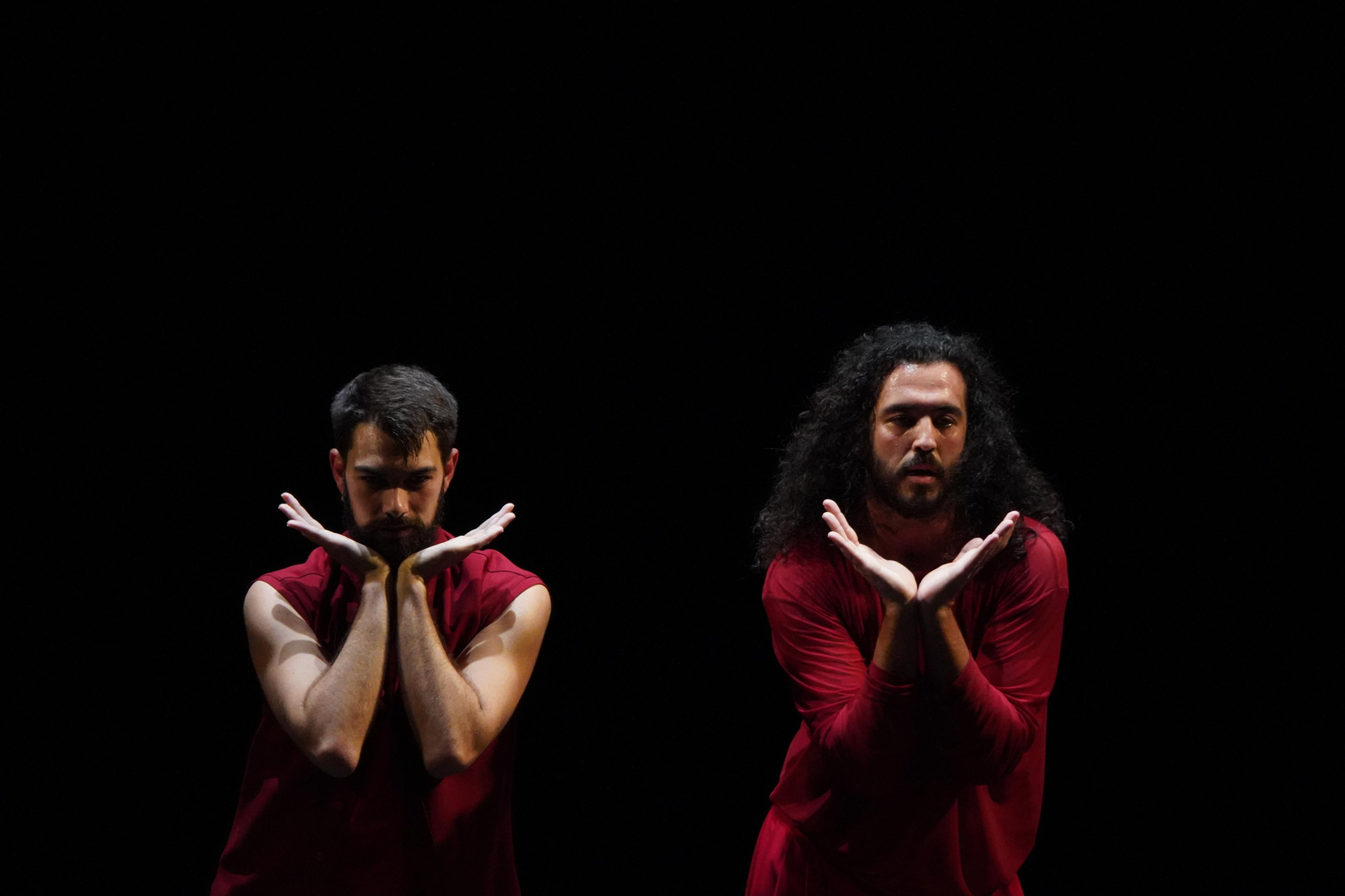 Javier de la Asunción y Julio Ruiz, en 'Tocar a un hombre'.