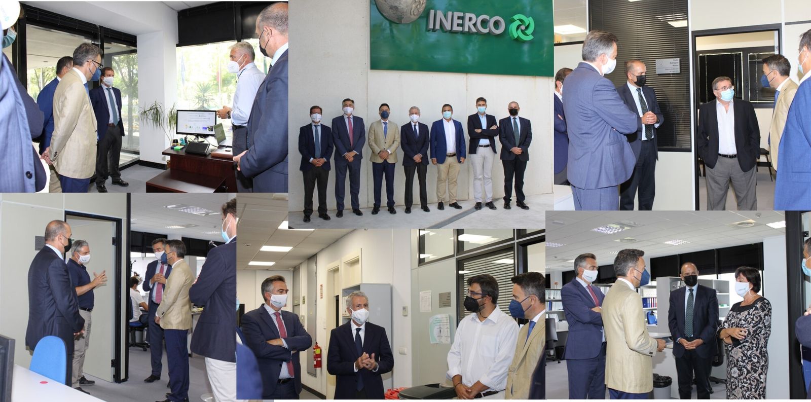 Imagen de la reunión entre Inerco y el Comisionado para el Cambio Climático y Modelo Energético.