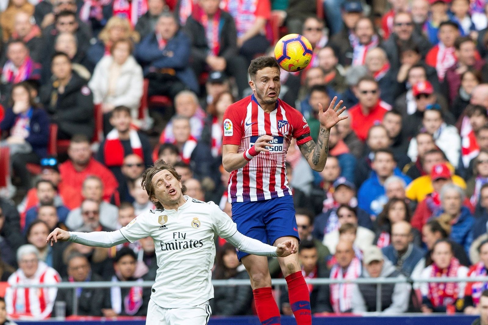 Las imágenes del Atlético de Madrid-Real Madrid