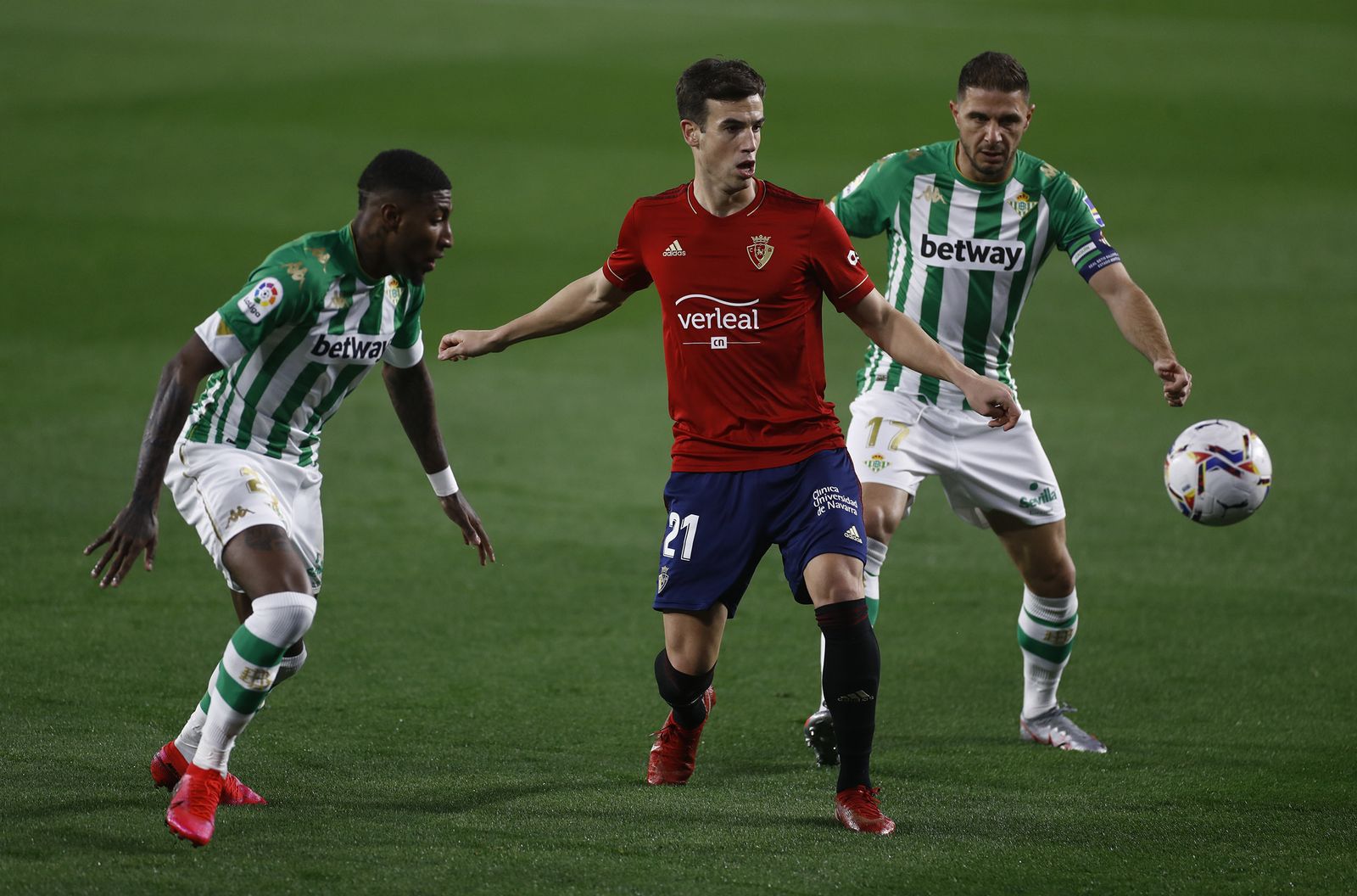 Las imágenes del Betis-Osasuna