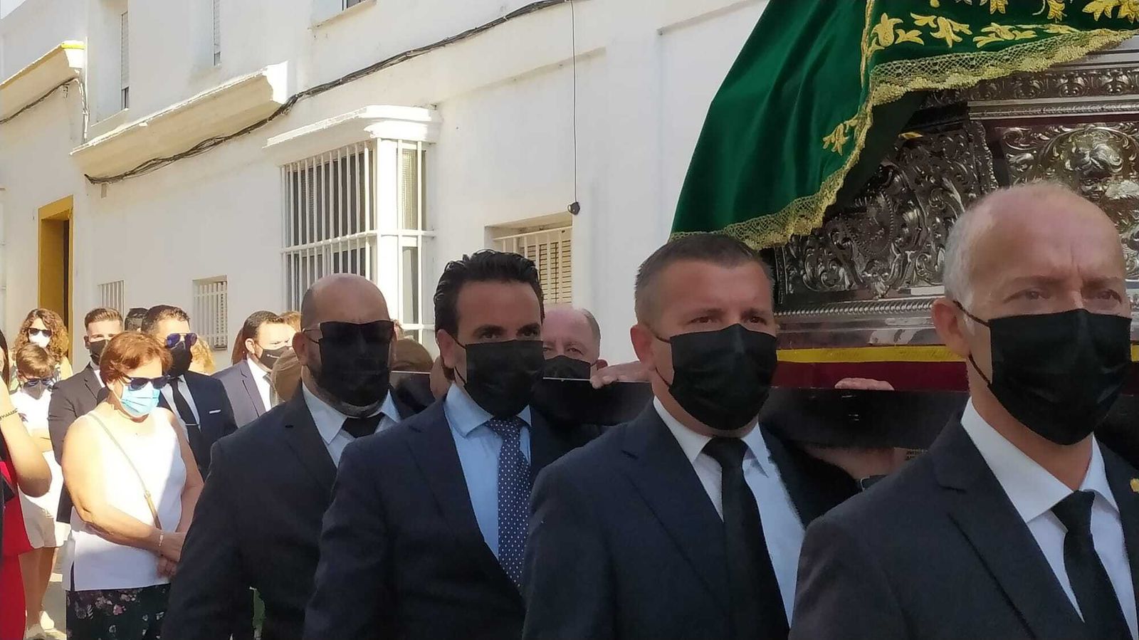 Rosario del Huerto, el primer acto de culto externo en 18 meses de pandemia