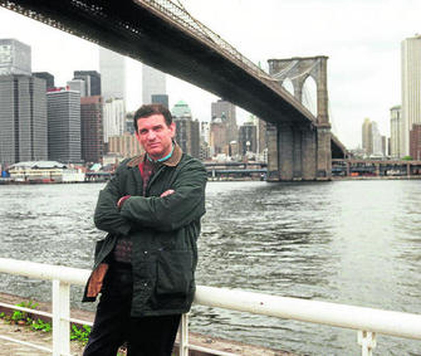 Carlos Cano, fotografiado en Nueva York en 1995, cinco años antes de su muerte.