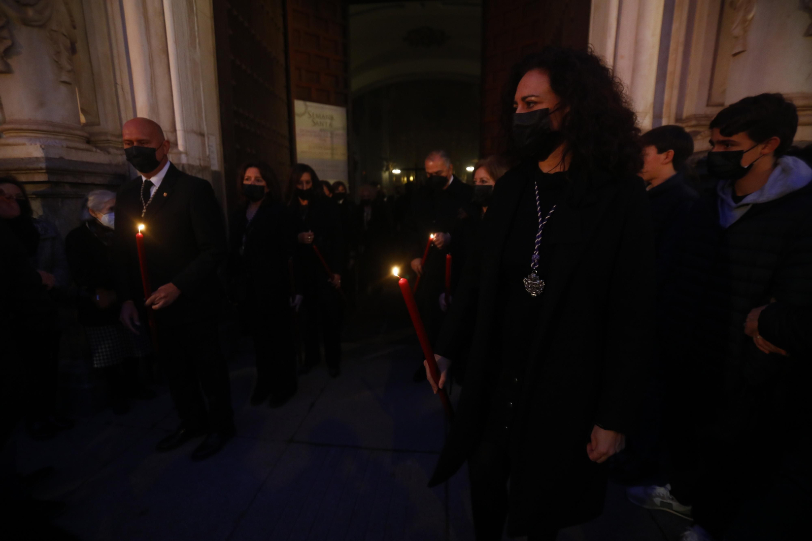 El vía crucis del Señor del Soberano Poder de Córdoba, en imágenes