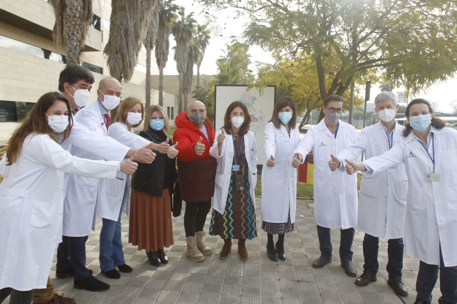 Presentación del balance anual de la actividad trasplantadora del Hospital Reina Sofía.