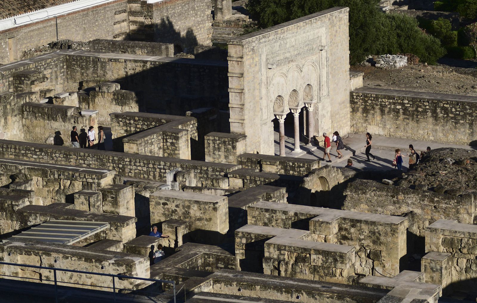 Vista del Conjunto Arqueológico Medina Azahara.