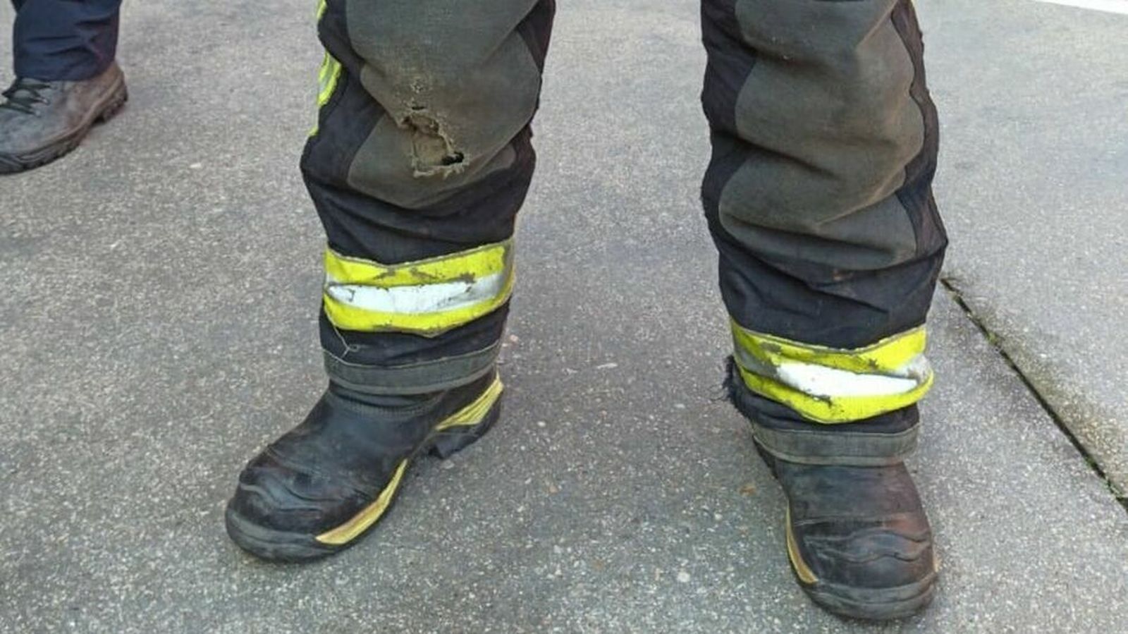 Un ejemplo de vestuario en mal estado.