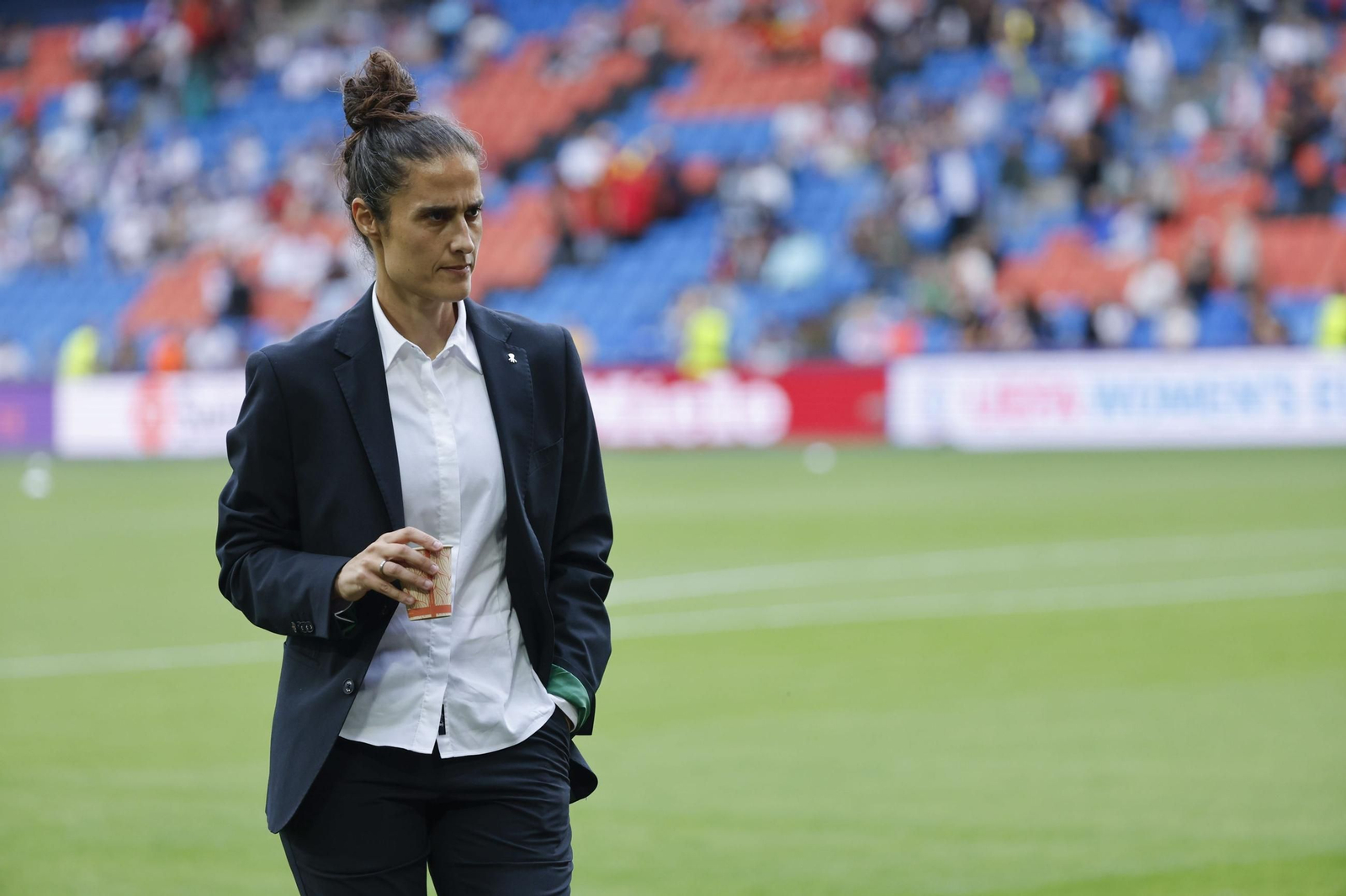 Las mejores imágenes de la final España - Inglaterra de la Eurocopa femenina