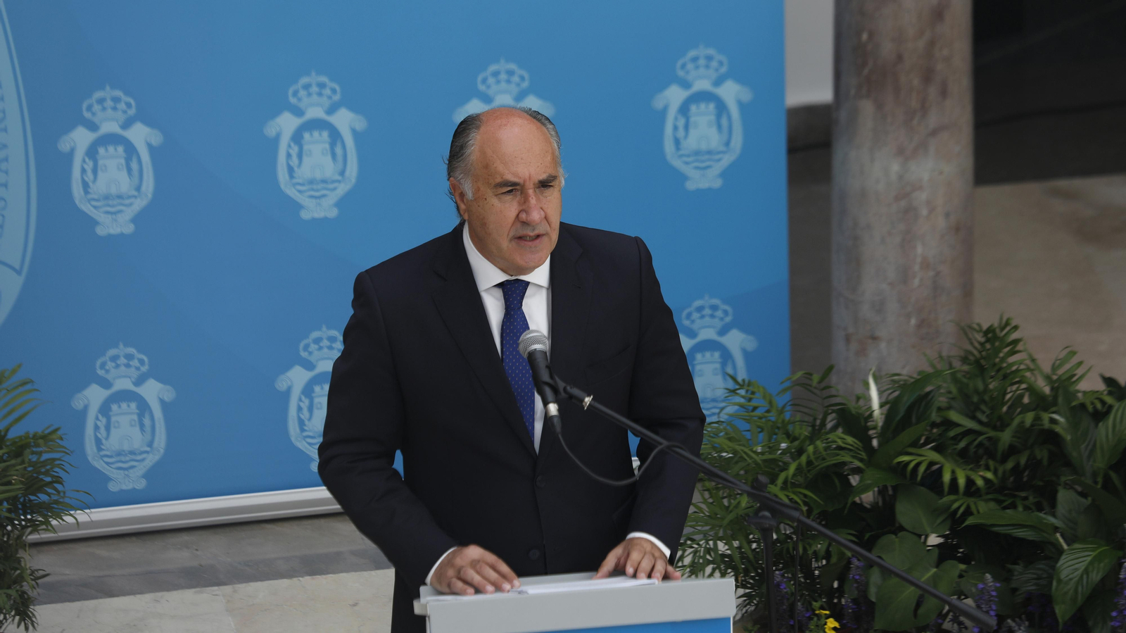 José Ignacio Landaluce, alcalde de Algeciras.