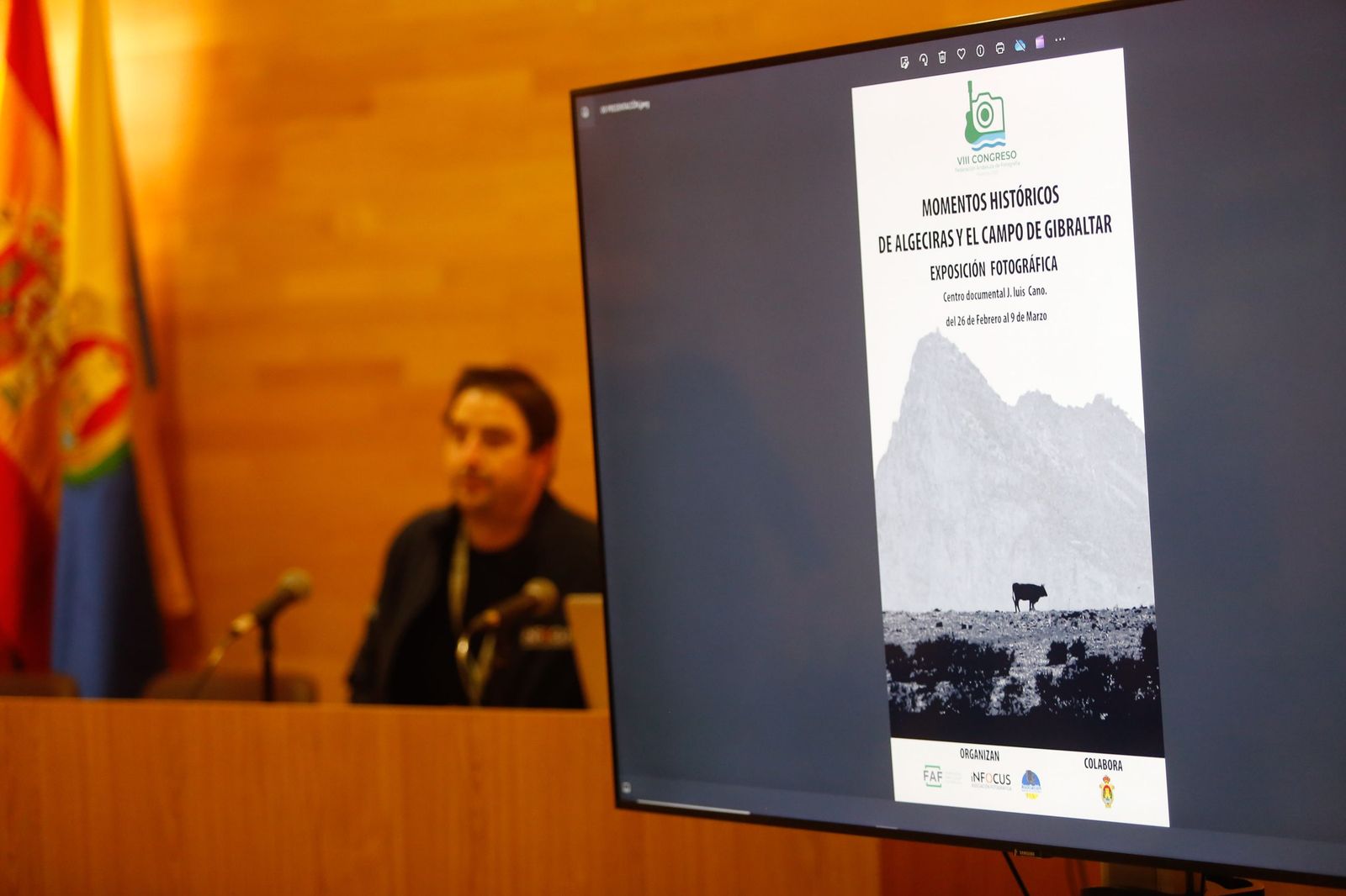 Fotos de la exposición de la historia del Campo de Gibraltar de Memoria de Algeciras