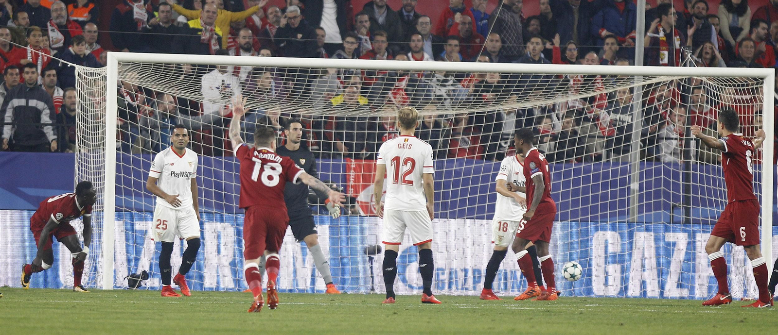 las imágenes del Sevilla-Liverpool