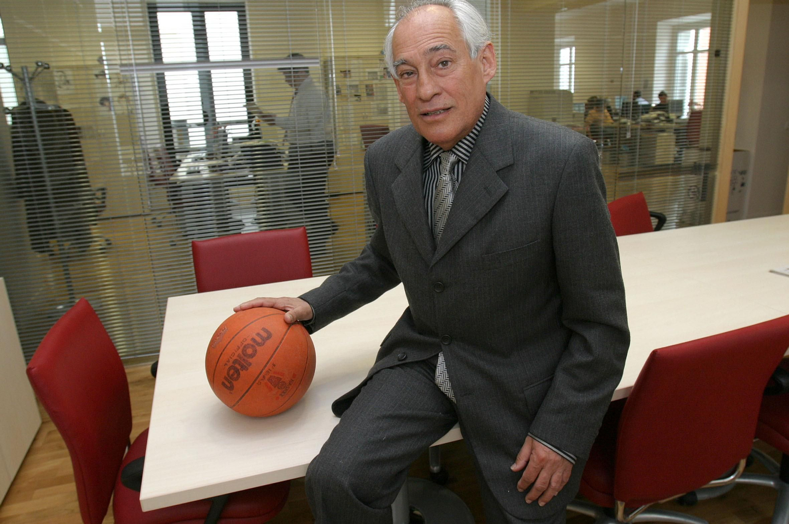 Jesús Bonilla, histórico del baloncesto malagueño.