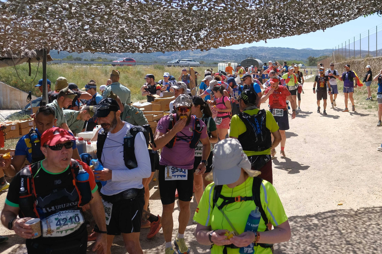 Los 101 de la Legión, en fotos