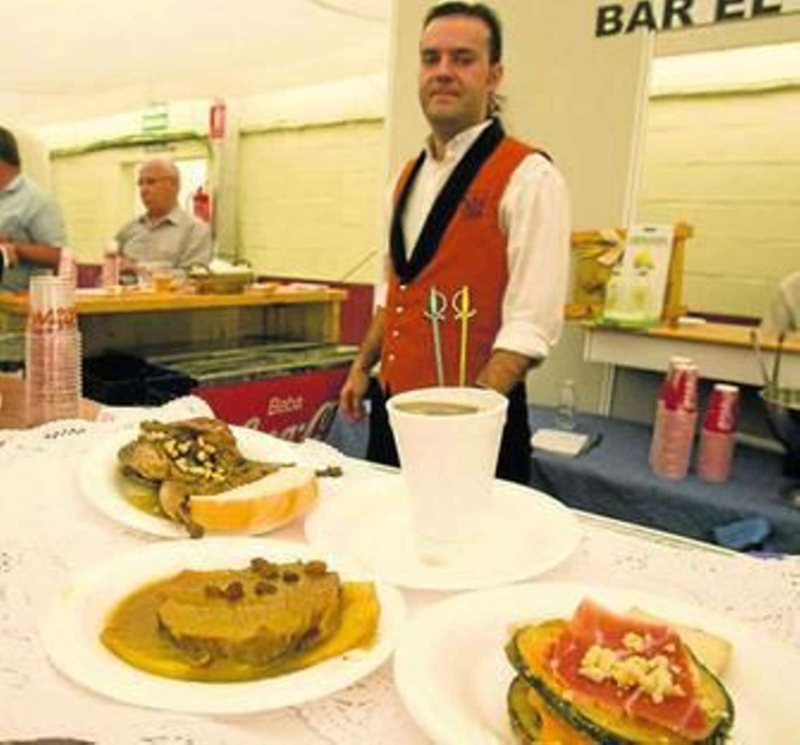 Especialidades de una edición pasada de la Feria de la Tapa.