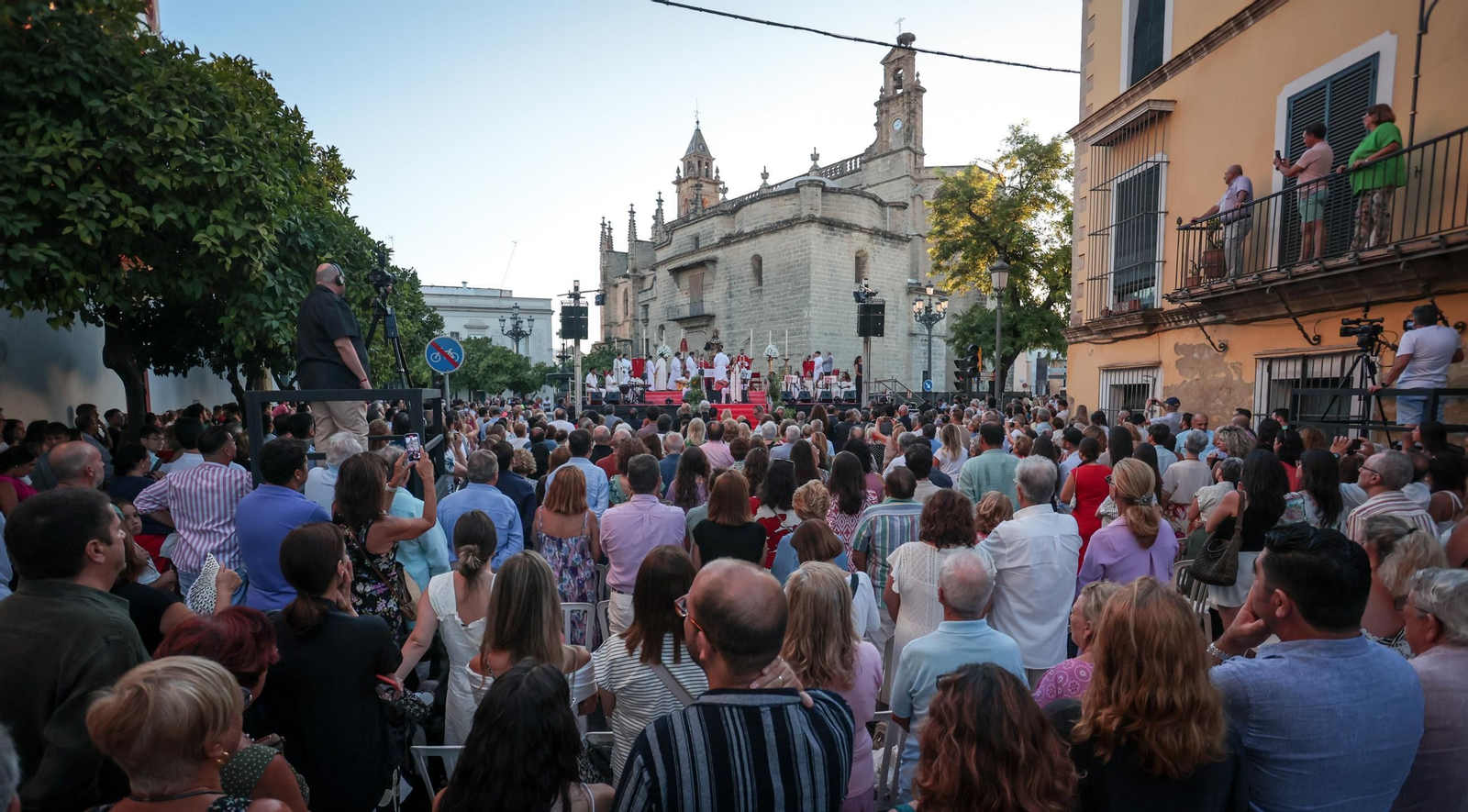 Misa flamenca en el barrio de Santiago de Jerez