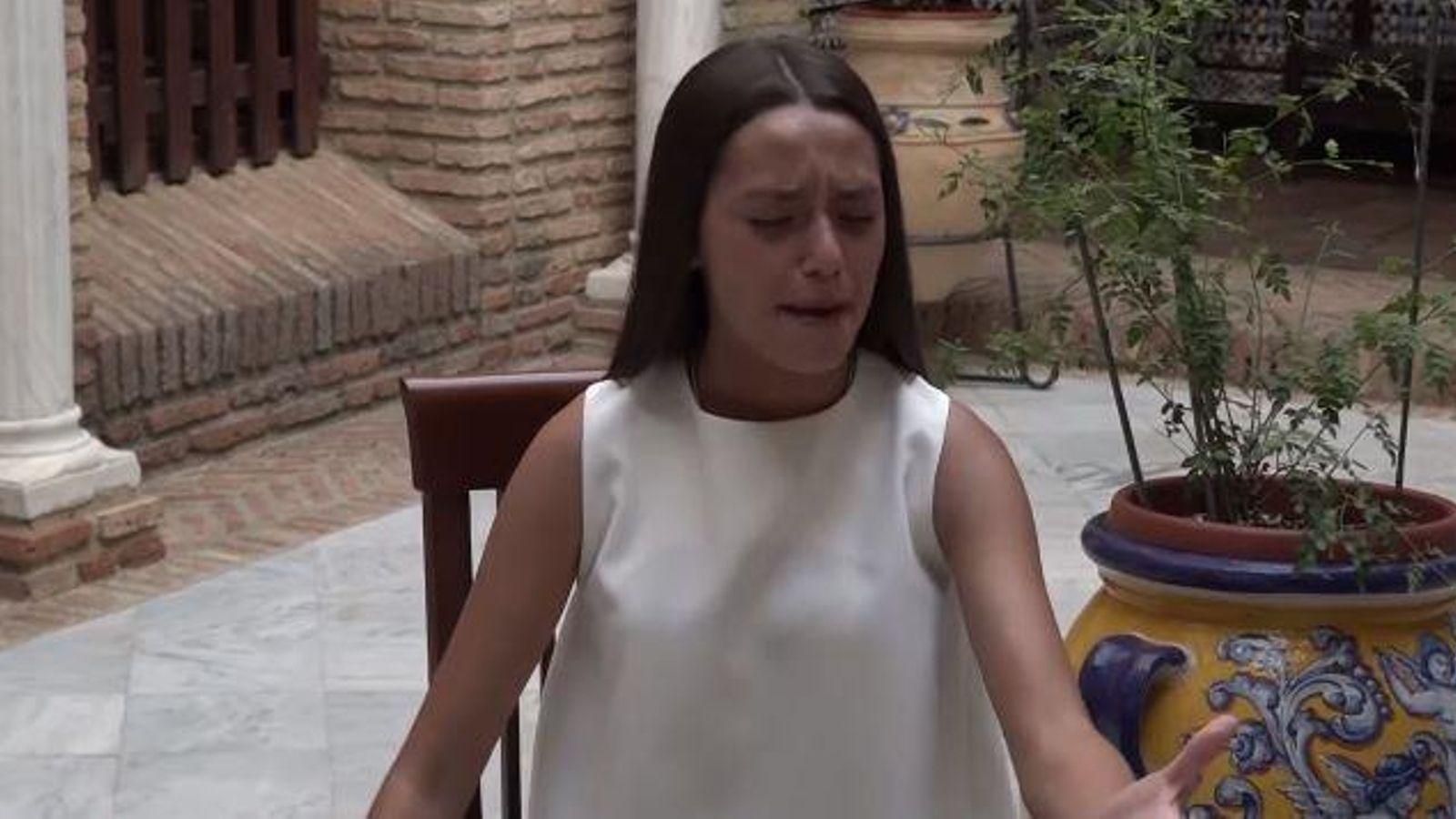 La joven cantaora Celeste Borrego.