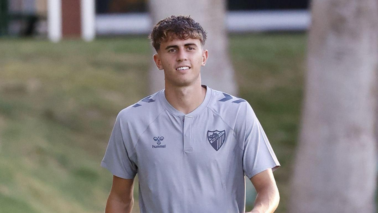 Adrián Niño tras jugar frente a la UD Almería