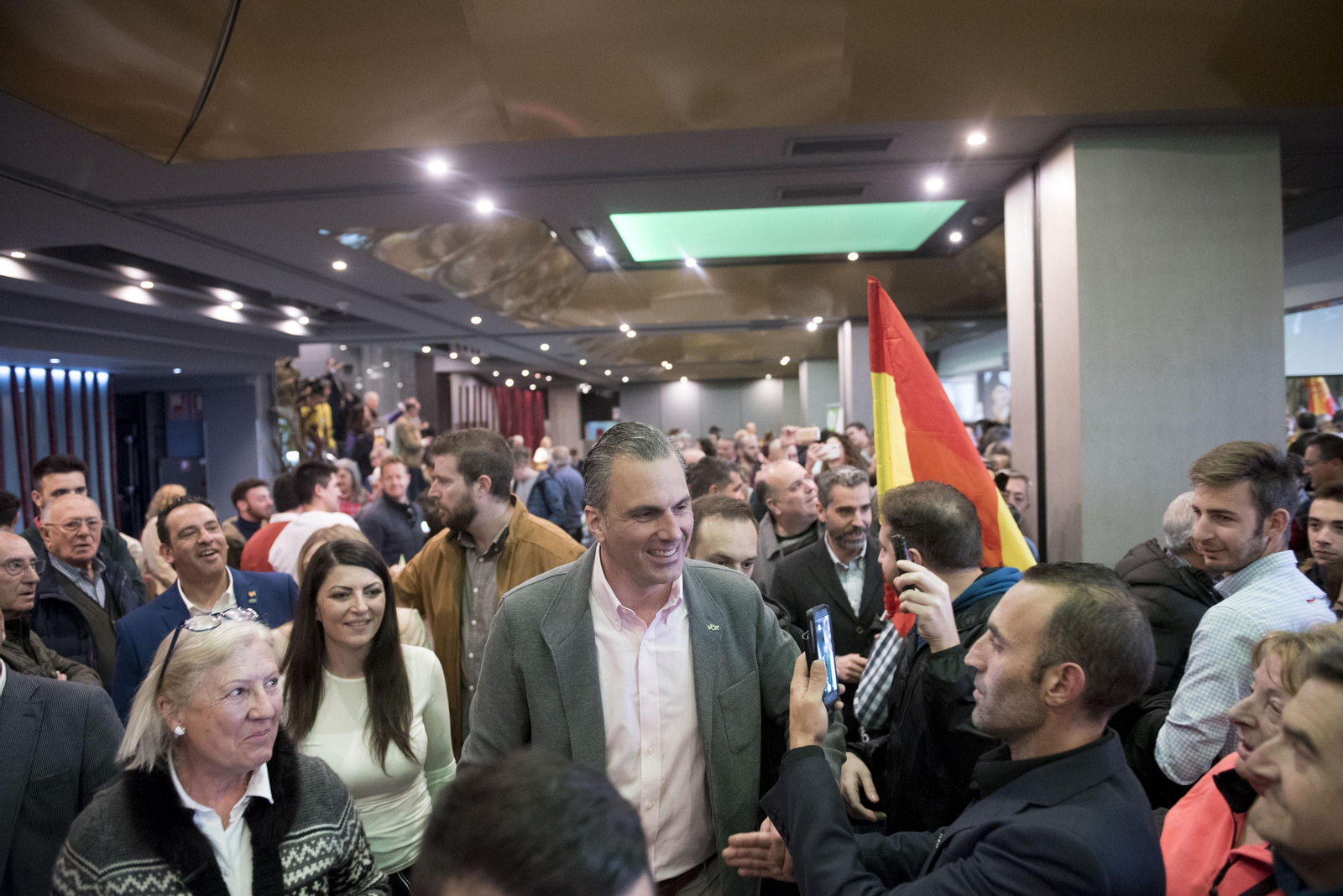 Imágenes del acto de Vox en Granada