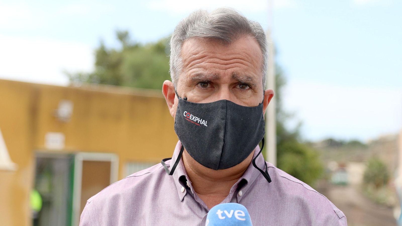 El gerente de Coexphal, Luis Miguel Fernández.